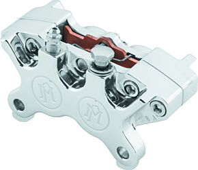 Performance Machine Performance Machine 4 Piston Classic Caliper - Polished - 0052-2400-P