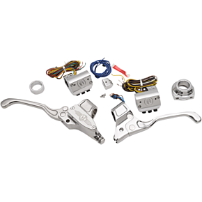 Performance Machine Performance Machine 9/16 Hand Cntrl Set Cbl - Chrome - 0062-4019-CH