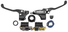 Performance Machine Performance Machine 9/16in Hand Control Set Hyd - Contrast Cut - 0062-4020-BM