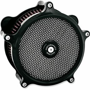 Performance Machine Performance Machine Air Cleaner Slim - Black Ano - 0206-2151-B