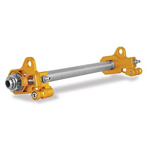 Performance Machine Performance Machine Axle Adjuster Kit - Gold Ano - 0117-0028M-G