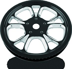 Performance Machine Performance Machine Belt Pulley 66T x 1in Gatlin - Contrast Cut Platinum - 0093-6266GATL-BMP
