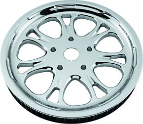 Performance Machine Performance Machine Belt Pulley 66T x 1in Paramount - Chrome - 0093-6266PARL-CH