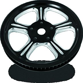 Performance Machine Performance Machine Belt Pulley 66T x 1in Wrath - Contrast Cut Platinum - 0093-6266WRAL-BMP