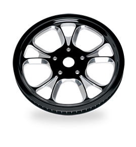 Performance Machine Performance Machine Belt Pulley 70T x 1.125in Galaxy - Contrast Cut Platinum - 0093-0270GALL-BMP