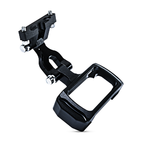 Performance Machine Performance Machine Digital Gauge Relocation Kit Softail - Black Ops - 0208-2191-SMB