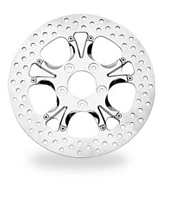 Performance Machine Performance Machine Disc/Carr 11.8in Gatlin Fr Lt - Chrome - 0133-1800GATS-CH