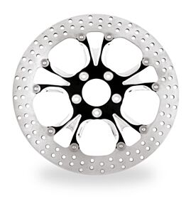 Performance Machine Performance Machine Disc/Carr 13x.20 Sf Gatlin Fr - Black Ano - 0133-3015GATS-B