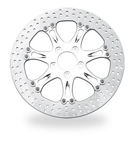 Performance Machine Performance Machine Disc/Carr 13x.20 Sf Heathen Fr - Polished - 0133-3015HEAS