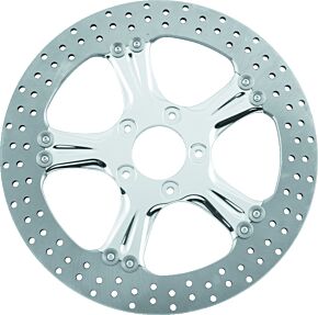 Performance Machine Performance Machine Disc/Carr 13x.20 Sf Wrath Fr - Polished - 0133-3015WRAS