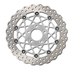 Performance Machine Performance Machine Disc/Carr Speedstar 320Mm X .20 Ff No O/S Front Chrome - 0133-2608S-CH