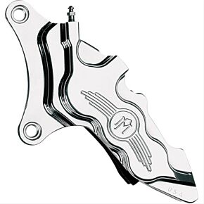 Performance Machine Performance Machine Frt 6 Pistn Diff Bore Clpr - Chrome - 0051-2917-CH