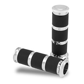 Performance Machine Performance Machine Handle Grip Set XLS - Chrome - 0063-2086-CH