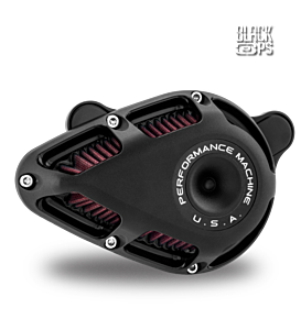 Performance Machine Performance Machine Jet Air Cleaner - Black Ops - 0206-2114-SMB