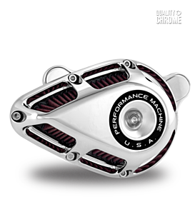 Performance Machine Performance Machine Jet Air Cleaner - Chrome - 0206-2140-CH