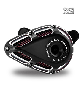 Performance Machine Performance Machine Jet Air Cleaner - Contrast Cut - 0206-2140-BM