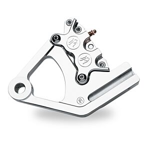 Performance Machine Performance Machine Rear 4 Pstn Clpr and Bracket - Chrome - 1254-0052-CH