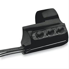 Performance Machine Performance Machine Switch Assy 3 Button Lt Sd - Black Ano - 0062-2033-B