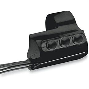 Performance Machine Performance Machine Switch Assy 3 Button Right Sd - Black Ano - 0062-2032-B