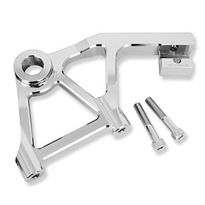 Performance Machine Performance Machine Touring Rear Rad Cal Bracket Assy - Chrome - 0023-1828AGNM-A-CH