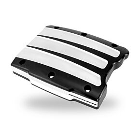 Performance Machine Performance Machine Twin Cam Scallop Rocker Cover - Contrast Cut Platinum - 0177-2021-BMP