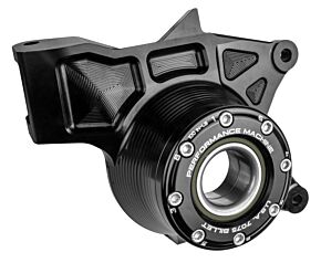 Performance Machine Performance Machine UTV Front Bearing Carrier Set - Black Ano - 0221-2000-B