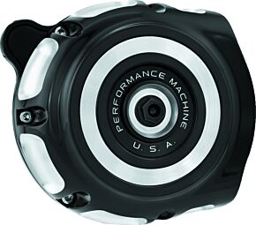 Performance Machine Performance Machine Vintage Air Cleaner - Contrast Cut - 0206-2130-BM