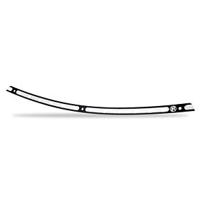 Performance Machine Performance Machine Windscreen Trim Assy Holeshot - Contrast Cut - 0209-2015HST-BM