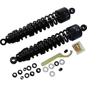 Progressive Progressive Harley 413 Series Shocks 15.0in - Black - 413-4041B