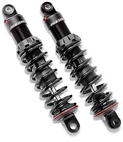 Progressive Progressive Harley V-Rod 490 Series Shocks 13.0in Bushing - Black - 490-1010