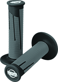 PROTAPER ProTaper Full Diamond Clamp-On Grips - Black/Dark Gray - 021689