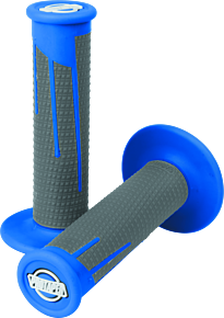 PROTAPER ProTaper Full Diamond Clamp-On Grips - Blue/Dark Gray - 021688