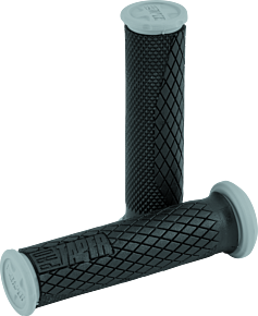 PROTAPER ProTaper Full Diamond Dual Density ATV Grips - Black/Gray - 024832