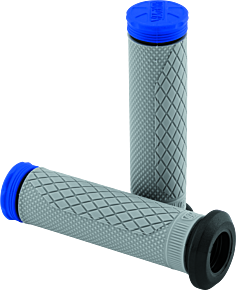 PROTAPER ProTaper Tri Density Full Diamond ATV Grips - Blue - 024879