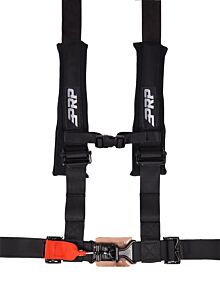 PRP Seats PRP Seats 4.2 Harness with Latch and Link Lap Belt, Black - SB4.2LL