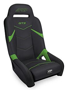 PRP Seats PRP Seats GT3 Suspension Seat, Black and Green - A7301-PORXP-W