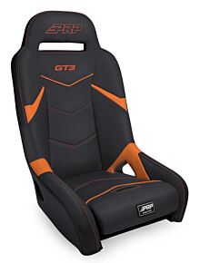 PRP Seats PRP Seats GT3 Suspension Seat, Black and Orange - A7301-PORXP-207