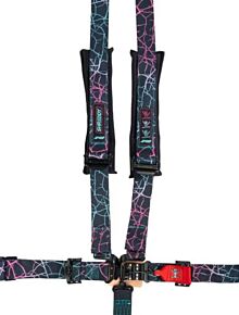 PRP Seats PRP Seats Shreddy 5.2 Harness with Removable Pads - Cracked - SHRDY5.2RP-CRACK