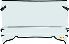 QuadBoss QuadBoss 00-08 Polaris Ranger 500 (02) Folding Windshield - 375647