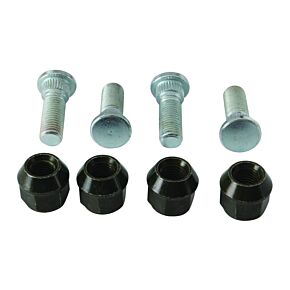 QuadBoss QuadBoss 02-08 Yamaha YFM660 Grizzly 4x4 Front Wheel Stud & Nut Kit - 608238