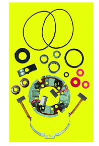 QuadBoss QuadBoss 03-14 Honda TRX650FA FourTrax Rincon 4x4 AT Repair Kit Starter - 495735