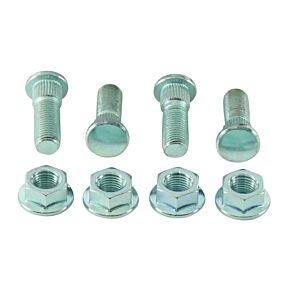 QuadBoss QuadBoss 04-05 Polaris ATP 330 4x4 Front Wheel Stud & Nut Kit - 608264