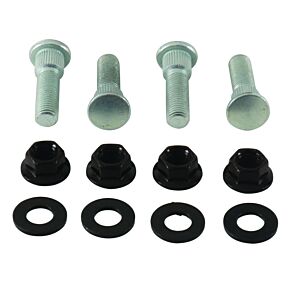 QuadBoss QuadBoss 04-06 Yamaha YFM350R Raptor Front Wheel Stud & Nut Kit - 608237