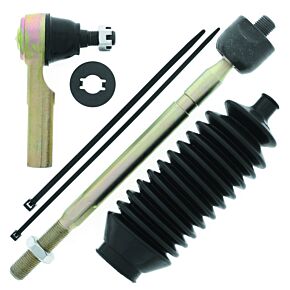 QuadBoss QuadBoss 08-13 Kawasaki KRF750 Teryx 750 4x4 Steering Rack Tie Rod Assembly Kit -Right Inner & Outer - 411140