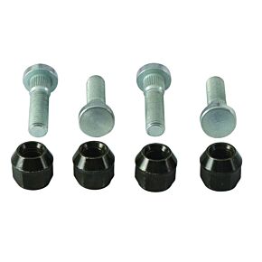 QuadBoss QuadBoss 09-13 Kawasaki KVF650 Brute Force 4x4i Front Wheel Stud & Nut Kit - 608249