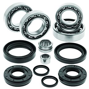 QuadBoss QuadBoss 09-14 Honda TRX420FA/FPA FourTrax Rancher 4x4 AT IRS/PS Front Diff Bearing & Seal Kit - 414084