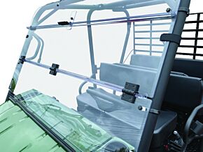 QuadBoss QuadBoss 09-22 Kawasaki KAF620M Mule 4010 4x4 Windbreak Folding Windshield - 375789
