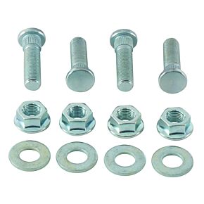 QuadBoss QuadBoss 10-14 Polaris Ranger 400 4x4 Front Wheel Stud & Nut Kit - 608276