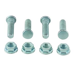 QuadBoss QuadBoss 14-16 Polaris ACE 325 EFI Front Wheel Stud & Nut Kit - 608265