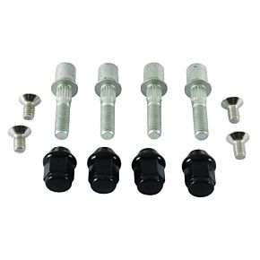 QuadBoss QuadBoss 15-18 Can-Am Outlander 1000 6x6 Front Wheel Stud & Nut Kit - 608257